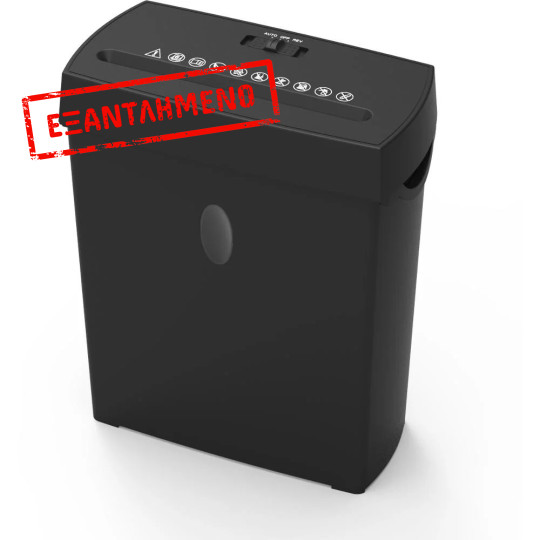 Καταστροφέας Εγγράφων Sencor SSK 361 με Κοπή σε Λωρίδες και Τεμαχισμό 6 Φύλλων με Καλάθι 11 Λίτρων