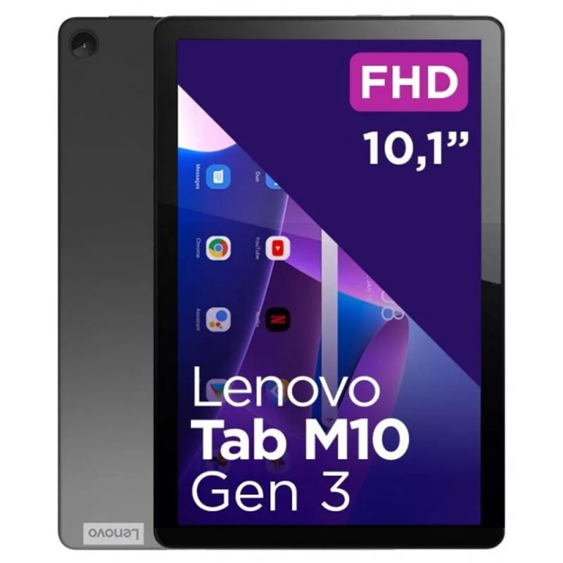 Tablet Lenovo Tab M10 (Gen3) 10.1" Wi-Fi 4GB/64GB Storm Grey with Clear Case Tablet Lenovo Tab M10 (Gen3) 10.1" Wi-Fi 4GB/64GB Storm Grey with Clear Case