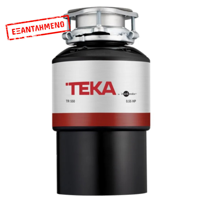 Σκουπιδοφάγος TEKA Αυτόματη λειτουργία και Ανοξείδωτες Λεπίδες 380W 980ml TR 550 115890013