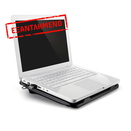 Laptop Cooler Media-Tech MT2660 Μαύρο για Φορητούς Υπολογιστές έως 14''