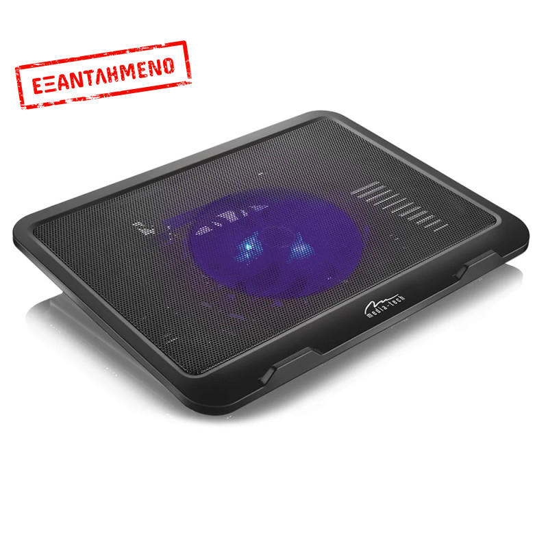 Laptop Cooler Media-Tech MT2660 Μαύρο για Φορητούς Υπολογιστές έως 14''