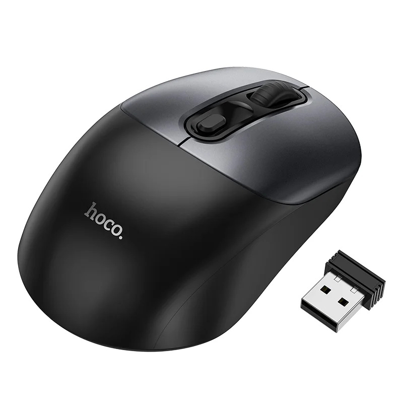 Ασύρματο Ποντίκι Hoco GM28 1600dpi 2.4GHz 3 Πλήκτρων Μαύρο Ασύρματο Ποντίκι Hoco GM28 1600dpi 2.4GHz 3 Πλήκτρων Μαύρο