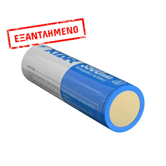 Επαναφορτιζόμενη Μπαταρία Βιομηχανικού Τύπου, Xtar 18650 Li-ion 3.6V 3500mAh 10A Επαναφορτιζόμενη Μπαταρία Βιομηχανικού Τύπου, Xtar 18650 Li-ion 3.6V 3500mAh 10A