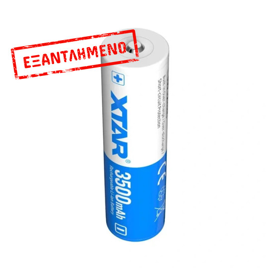 Επαναφορτιζόμενη Μπαταρία Βιομηχανικού Τύπου, Xtar 18650 Li-ion 3.6V 3500mAh 10A Επαναφορτιζόμενη Μπαταρία Βιομηχανικού Τύπου, Xtar 18650 Li-ion 3.6V 3500mAh 10A