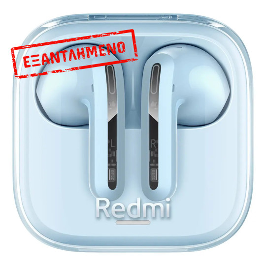 Wireless Bluetooth Xiaomi Redmi Buds 6 Active BHR8394GL Bluetooth v5.4 IPX4 με Noise Cancellation Μπλε Wireless Bluetooth Xiaomi Redmi Buds 6 Active BHR8394GL Bluetooth v5.4 IPX4 με Noise Cancellation Μπλε