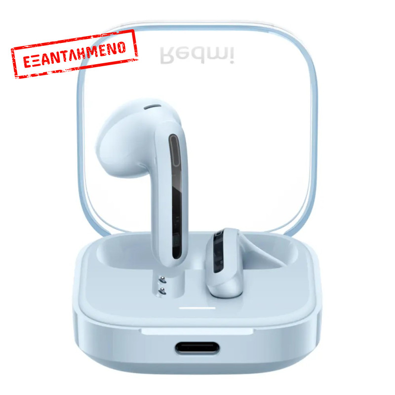 Wireless Bluetooth Xiaomi Redmi Buds 6 Active BHR8394GL Bluetooth v5.4 IPX4 με Noise Cancellation Μπλε Wireless Bluetooth Xiaomi Redmi Buds 6 Active BHR8394GL Bluetooth v5.4 IPX4 με Noise Cancellation Μπλε
