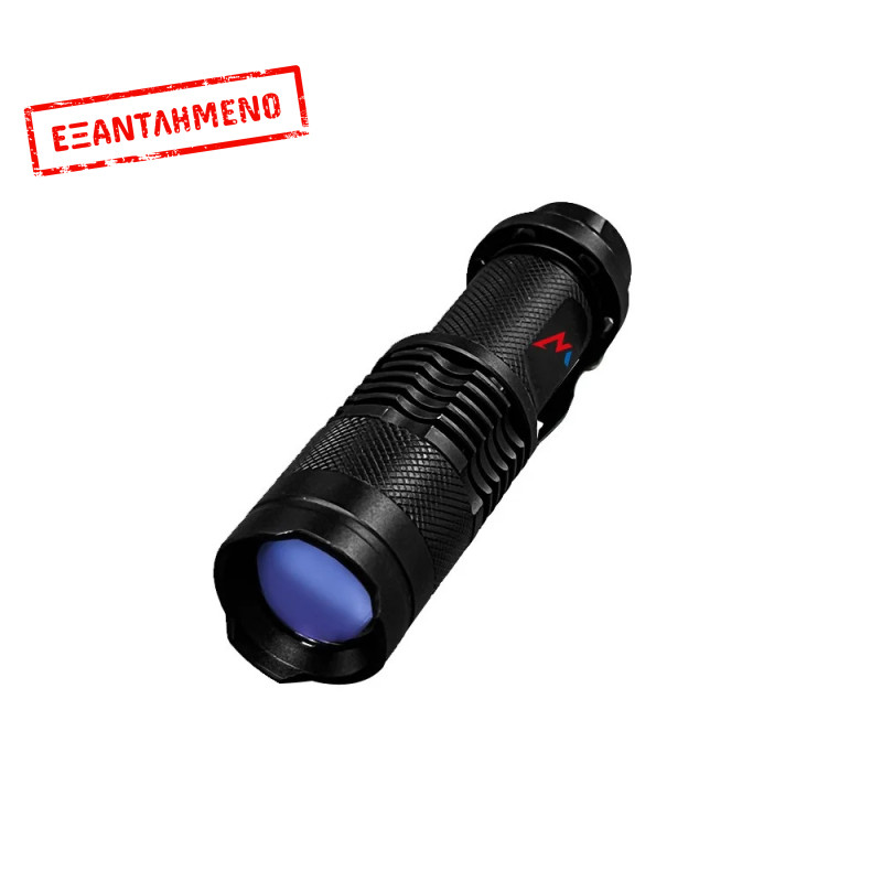 Φακός Wonder Wt1501L UV 395nm Απόσταση Δέσμης: 10m Αυτονομία: 4h Βάρος: 77gr IP44 Αλουμινίου