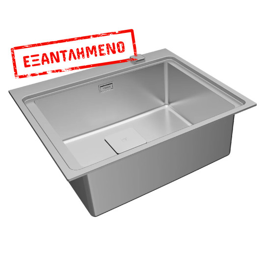 Νεροχύτης Inox TEKA 1 Γούρνα για Ένθετη Τοποθέτηση 60x52cm ZENIT RS15 1B Auto Pro Maestro 115000021