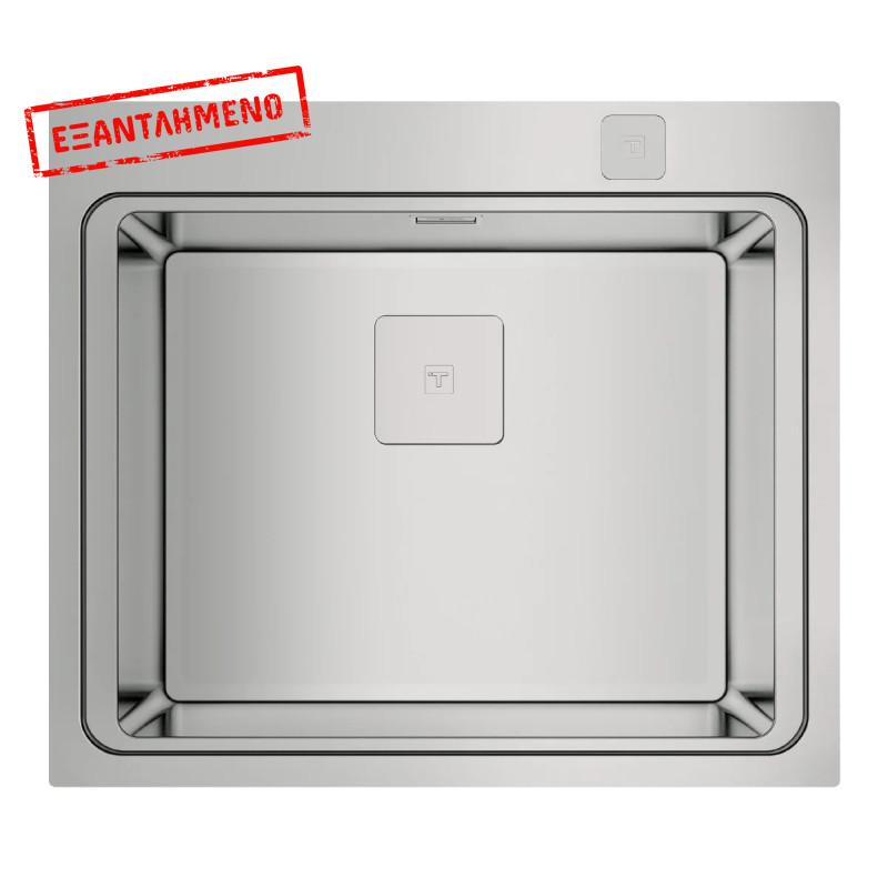 Νεροχύτης Inox TEKA 1 Γούρνα για Ένθετη Τοποθέτηση 60x52cm ZENIT RS15 1B Auto Pro Maestro 115000021