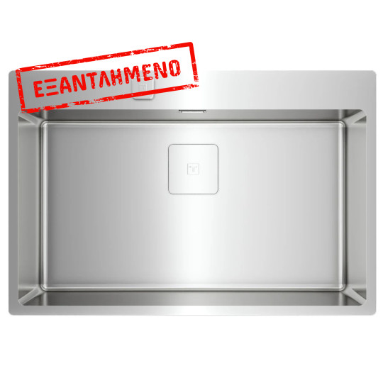 Νεροχύτης Inox TEKA 1 Γούρνα για Ένθετη & Επίπεδη Τοποθέτηση 75x50cm FORLINEA RS15 71.40 Auto 115000052