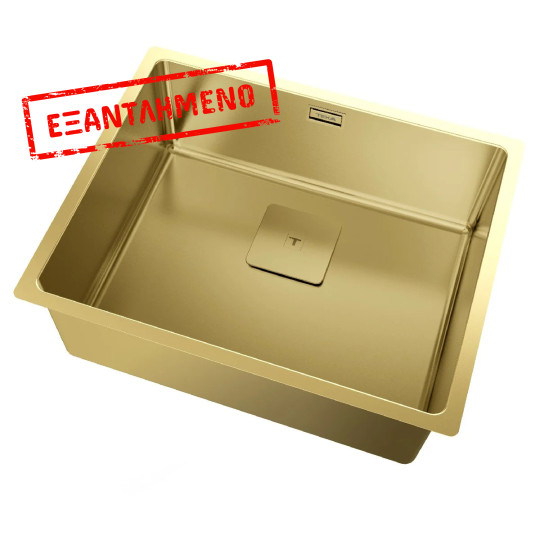 Νεροχύτης Μπρούτζινος TEKA 1 Γούρνα για Ένθετη, Επίπεδη & Υποκαθήμενη Τοποθέτηση 54x44cm FLEXLINEA RS15 50.40 115000023