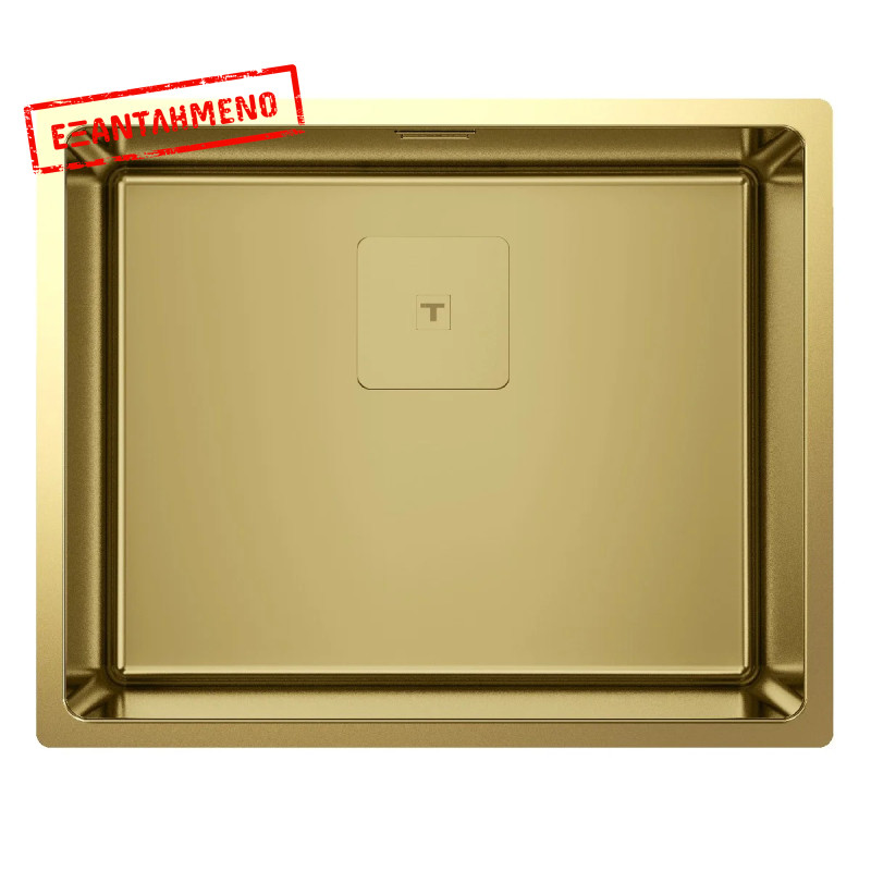 Νεροχύτης Μπρούτζινος TEKA 1 Γούρνα για Ένθετη, Επίπεδη & Υποκαθήμενη Τοποθέτηση 54x44cm FLEXLINEA RS15 50.40 115000023