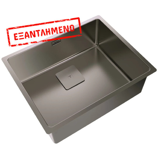 Νεροχύτης Τitanium TEKA 1 Γούρνα για Ένθετη, Επίπεδη & Υποκαθήμενη Τοποθέτηση 54x44cm FLEXLINEA RS15 50.40 115000024