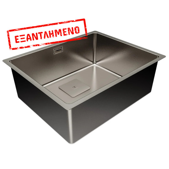 Νεροχύτης Τitanium TEKA 1 Γούρνα για Ένθετη, Επίπεδη & Υποκαθήμενη Τοποθέτηση 54x44cm FLEXLINEA RS15 50.40 115000024