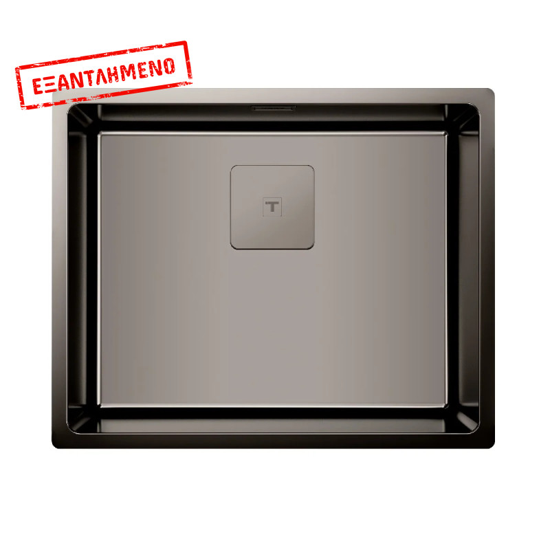 Νεροχύτης Τitanium TEKA 1 Γούρνα για Ένθετη, Επίπεδη & Υποκαθήμενη Τοποθέτηση 54x44cm FLEXLINEA RS15 50.40 115000024