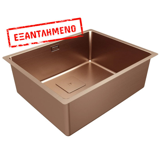 Νεροχύτης Χάλκινος TEKA 1 Γούρνα για Ένθετη, Επίπεδη & Υποκαθήμενη Τοποθέτηση 54x44cm FLEXLINEA RS15 50.40 115000025