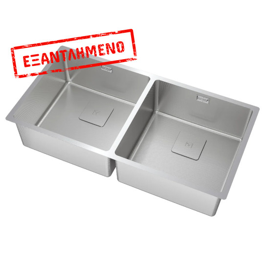 Νεροχύτης Inox TEKA 2 Γούρνες για Ένθετη, Επίπεδη & Υποκαθήμενη Τοποθέτηση 86x44cm FLEXLINEA RS15 2B 860 PureClean 115030026