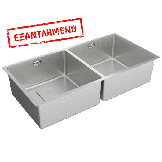 Νεροχύτης Inox TEKA 2 Γούρνες για Ένθετη, Επίπεδη & Υποκαθήμενη Τοποθέτηση 86x44cm FLEXLINEA RS15 2B 860 PureClean 115030026