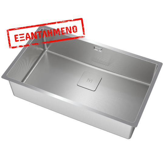 Νεροχύτης Inox TEKA 1 Γούρνα για Ένθετη, Επίπεδη & Υποκαθήμενη Τοποθέτηση 75x44cm FLEXLINEA RS15 71.40 PureClean 115000054