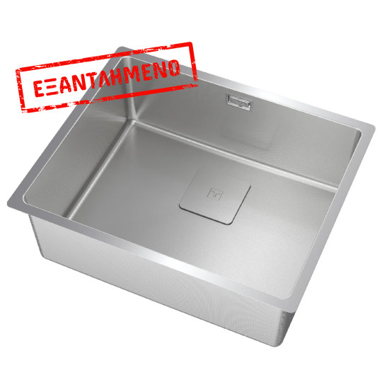 Νεροχύτης Inox TEKA 1 Γούρνα για Ένθετη, Επίπεδη & Υποκαθήμενη Τοποθέτηση 54x44cm FLEXLINEA RS15 50.40 PureClean 115000046