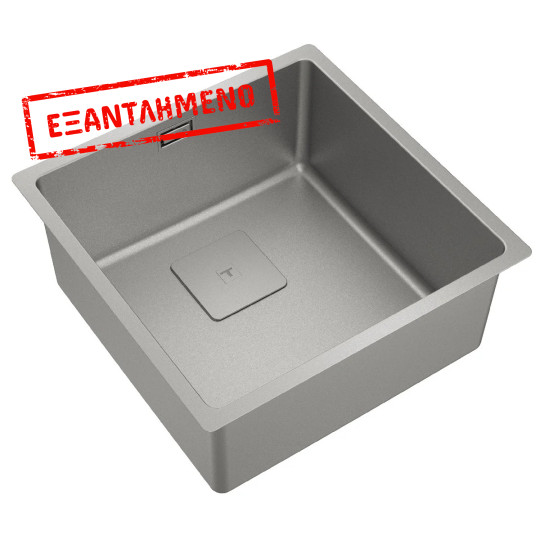 Νεροχύτης Inox TEKA 1 Γούρνα για Ένθετη, Επίπεδη & Υποκαθήμενη Τοποθέτηση 44x44cm FLEXLINEA RS15 40.40 M-FX FORTINOX 115000061