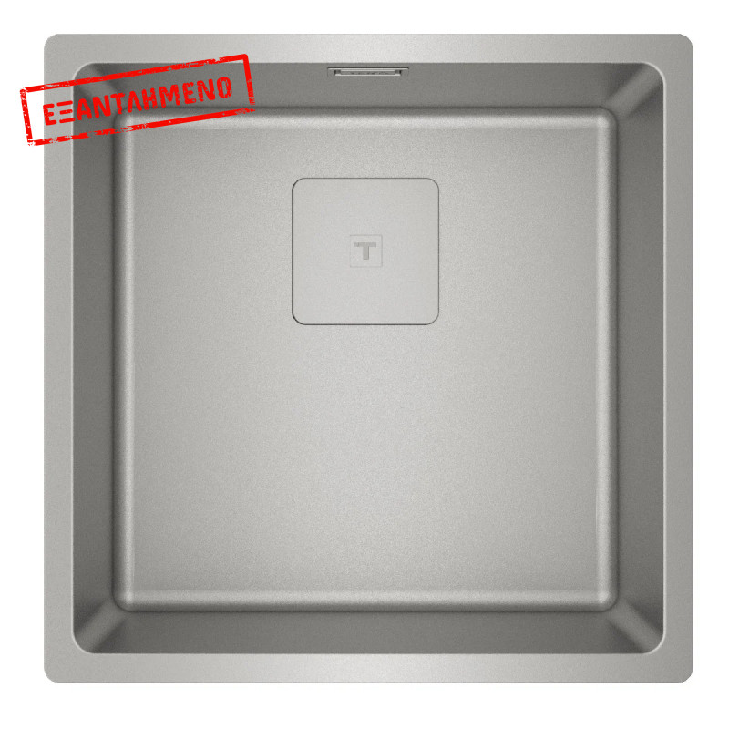 Νεροχύτης Inox TEKA 1 Γούρνα για Ένθετη, Επίπεδη & Υποκαθήμενη Τοποθέτηση 44x44cm FLEXLINEA RS15 40.40 M-FX FORTINOX 115000061