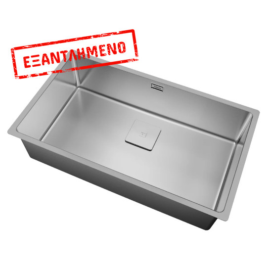 Νεροχύτης Inox TEKA 1 Γούρνα για Ένθετη, Επίπεδη & Υποκαθήμενη Τοποθέτηση 75x44cm FLEXLINEA RS15 71.40 115000011