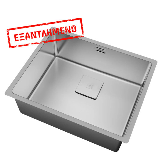 Νεροχύτης Inox TEKA 1 Γούρνα για Ένθετη, Επίπεδη & Υποκαθήμενη Τοποθέτηση 54x44cm FLEXLINEA RS15 50.40 115000012