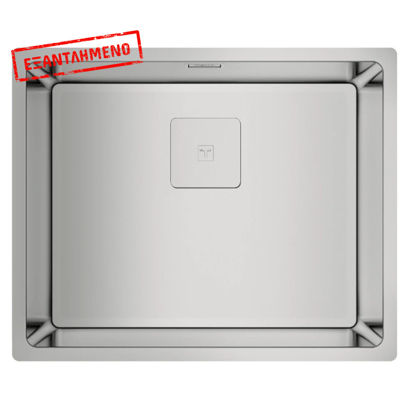 Νεροχύτης Inox TEKA 1 Γούρνα για Ένθετη, Επίπεδη & Υποκαθήμενη Τοποθέτηση 54x44cm FLEXLINEA RS15 50.40 115000012