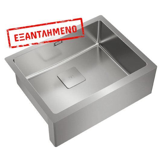 Νεροχύτης Inox TEKA 1 Γούρνα για Ένθετη, Επίπεδη & Υποκαθήμενη Τοποθέτηση 59,6x46,8cm AMERICAN PRO 80 M-XP 1B 115000056