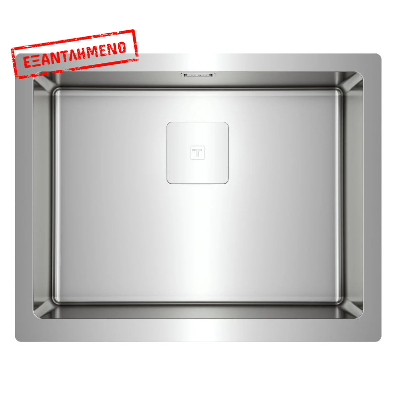 Νεροχύτης Inox TEKA 1 Γούρνα για Ένθετη, Επίπεδη & Υποκαθήμενη Τοποθέτηση 59,6x46,8cm AMERICAN PRO 80 M-XP 1B 115000056