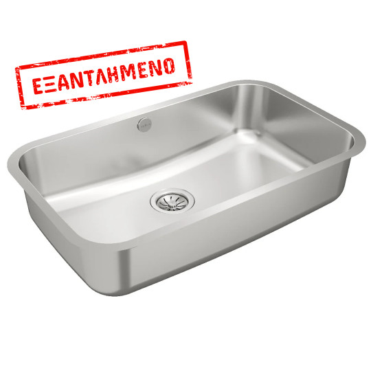 Νεροχύτης Inox TEKA 1 Γούρνα για Υποκαθήμενη Τοποθέτηση 78,7x48,2cm BE 74.43 TOTAL 10125121