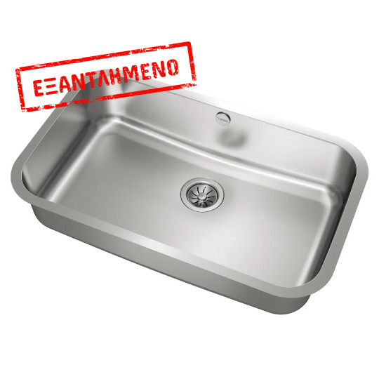 Νεροχύτης Inox TEKA 1 Γούρνα για Υποκαθήμενη Τοποθέτηση 78,7x48,2cm BE 74.43 TOTAL 10125121