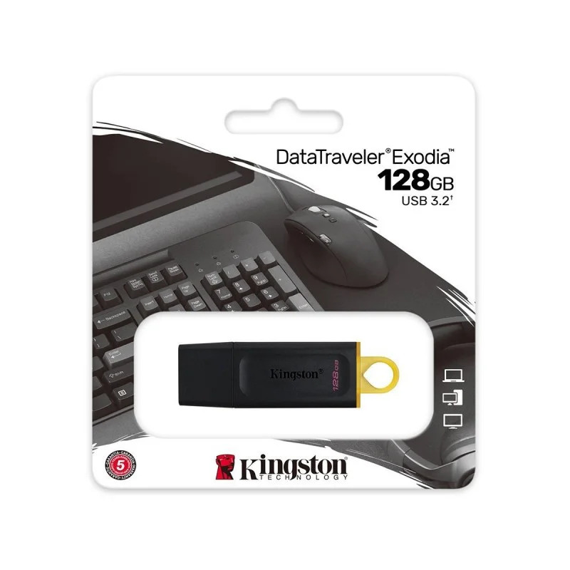 USB 3.2 Kingston Flash Drive Exodia 128GB DTX/128