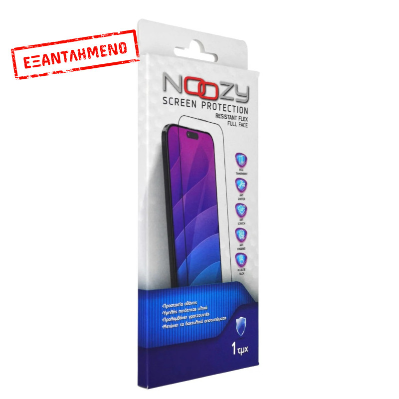 Tempered Glass Noozy Full Face Resistant Flex 9H για Apple iPhone 11 XR