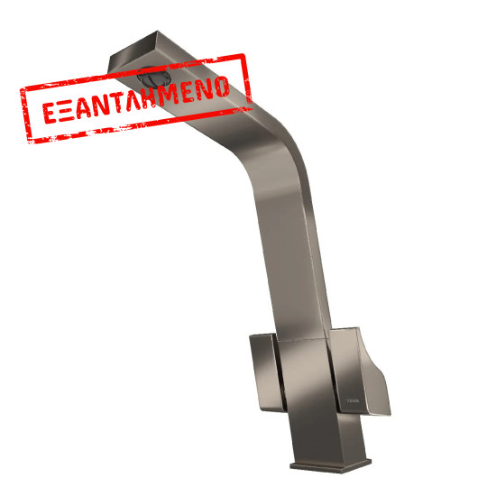 Μπαταρία Νεροχύτη Metallic TEKA Περιστρεφόμενη με 2 Λαβές IC 915 3/8”-1/2"Maestro Titanium Collection 116030011