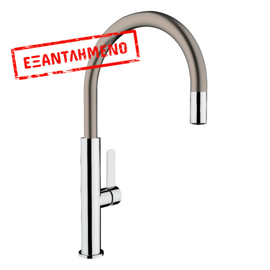 Μπαταρία Νεροχύτη Metallic TEKA Περιστρεφόμενη Easy-Quick FOT 995 3/8”-1/2”TOTAL Titanium Collection 116030035