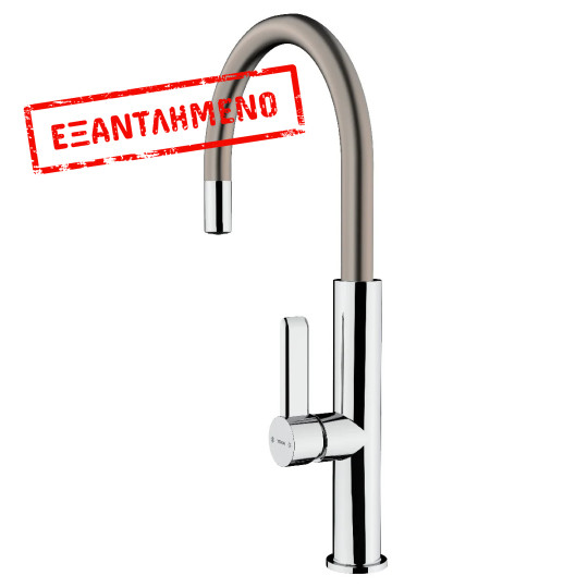 Μπαταρία Νεροχύτη Metallic TEKA Περιστρεφόμενη Easy-Quick FOT 995 3/8”-1/2”TOTAL Titanium Collection 116030035