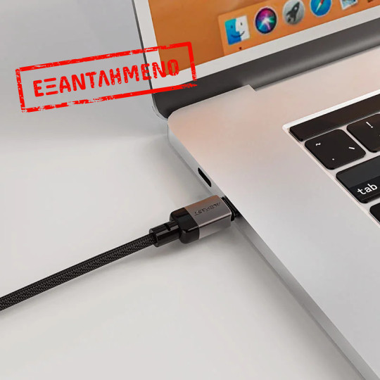Καλώδιο Acefast C9-03  Μεταλλικό USB-C σε USB-C 60W 20V/3A Braided Μαύρο 1.2m.