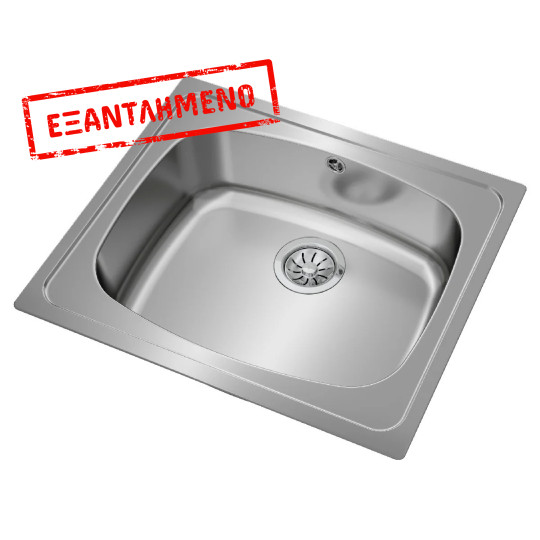 Νεροχύτης Inox TEKA 1 Γούρνα  για Ένθετη Τοποθέτηση 60x51cm UNIVERSE 60 TOTAL 115010012