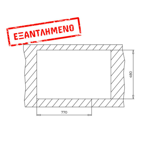 Νεροχύτης απο Συνθετικό Γρανίτη TEKA 2 Γούρνες για Ένθετη Τοποθέτηση79x50cm FORSQUARE 2B MAESTRO Μαύρος 115260014