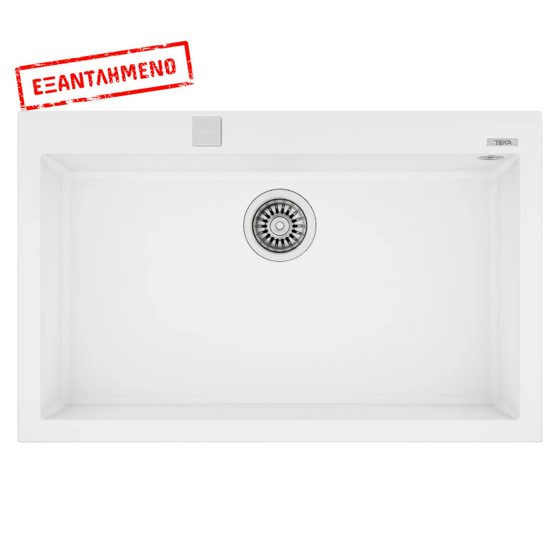 Νεροχύτης απο Συνθετικό Γρανίτη TEKA 1 Γούρνα για Ένθετη Τοποθέτηση79x50cm FORSQUARE 2B MAESTRO Λευκός 115230004 Νεροχύτης απο Συνθετικό Γρανίτη TEKA 1 Γούρνα για Ένθετη Τοποθέτηση79x50cm FORSQUARE 2B MAESTRO Λευκός 115230004