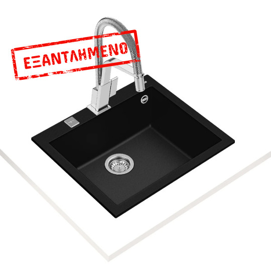 Νεροχύτης απο Συνθετικό Γρανίτη TEKA 1 Γούρνα για Ένθετη Τοποθέτηση 57x50cm FORSQUARE 50 MAESTRO Μαύρος 115230005 Νεροχύτης απο Συνθετικό Γρανίτη TEKA 1 Γούρνα για Ένθετη Τοποθέτηση 57x50cm FORSQUARE 50 MAESTRO Μαύρος 115230005