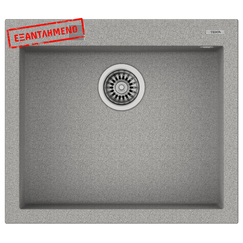 Νεροχύτης απο Συνθετικό Γρανίτη TEKA 1 Γούρνα για Ένθετη Τοποθέτηση 57x50cm FORSQUARE 50 MAESTRO Γκρι 115230006 Νεροχύτης απο Συνθετικό Γρανίτη TEKA 1 Γούρνα για Ένθετη Τοποθέτηση 57x50cm FORSQUARE 50 MAESTRO Γκρι 115230006