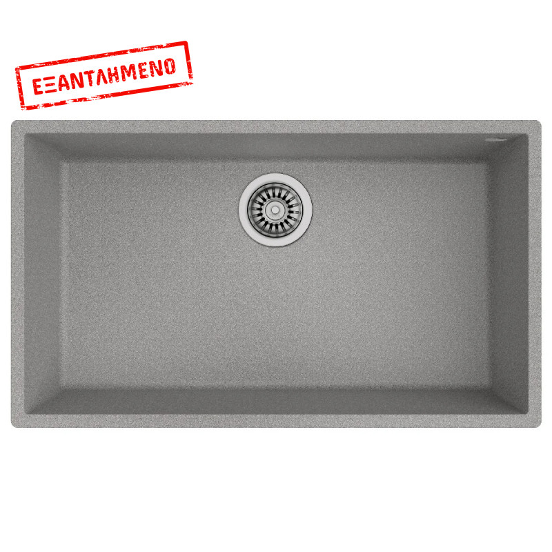 Νεροχύτης απο Συνθετικό Γρανίτη TEKA 1 Γούρνα για Υποκαθήμενη Τοποθέτηση 76x44cm SQUARE 72 MAESTRO Γκρι 115230016 Νεροχύτης απο Συνθετικό Γρανίτη TEKA 1 Γούρνα για Υποκαθήμενη Τοποθέτηση 76x44cm SQUARE 72 MAESTRO Γκρι 115230016