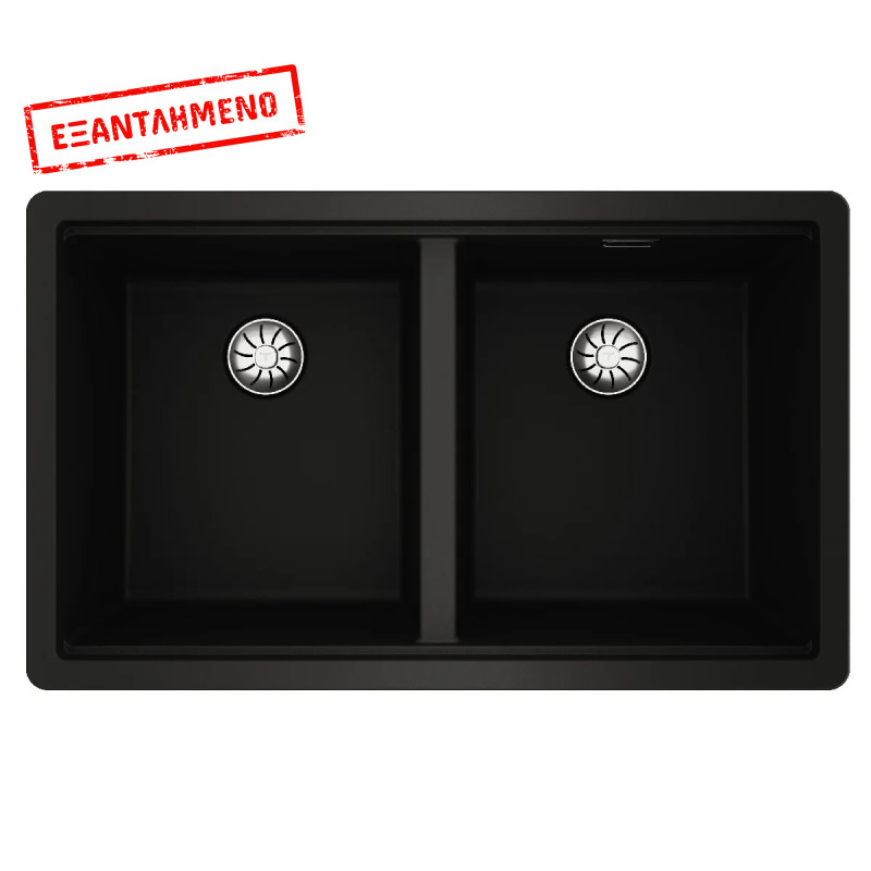 Νεροχύτης απο Συνθετικό Γρανίτη TEKA 2 Γούρνες για Υποκαθήμενη Τοποθέτηση 75x45.6 cm RADEA R10 MAESTRO Μαύρος 115260038 Νεροχύτης απο Συνθετικό Γρανίτη TEKA 2 Γούρνες για Υποκαθήμενη Τοποθέτηση 75x45.6 cm RADEA R10 MAESTRO Μαύρος 115260038