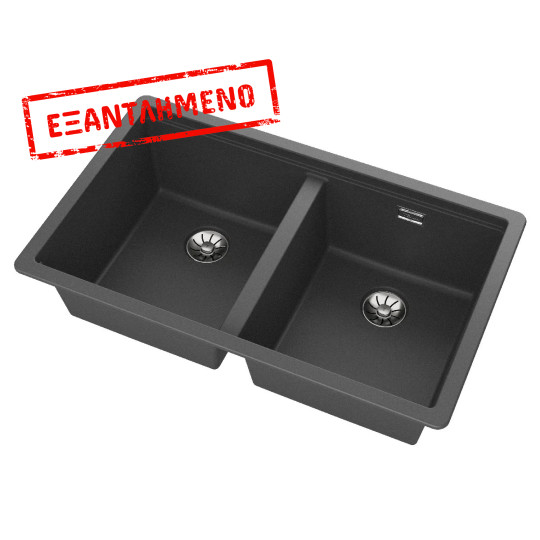 Νεροχύτης απο Συνθετικό Γρανίτη TEKA 2 Γούρνες για Υποκαθήμενη Τοποθέτηση 75x45.6 cm RADEA R10 MAESTRO Σκούρο Γκρι 115260039 Νεροχύτης απο Συνθετικό Γρανίτη TEKA 2 Γούρνες για Υποκαθήμενη Τοποθέτηση 75x45.6 cm RADEA R10 MAESTRO Σκούρο Γκρι 115260039