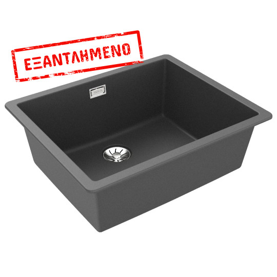 Νεροχύτης απο Συνθετικό Γρανίτη TEKA 1 Γούρνα για Υποκαθήμενη Τοποθέτηση 55.6x45.6 cm RADEA R10 MAESTRO Γκρι 115230052 Νεροχύτης απο Συνθετικό Γρανίτη TEKA 1 Γούρνα για Υποκαθήμενη Τοποθέτηση 55.6x45.6 cm RADEA R10 MAESTRO Γκρι 115230052