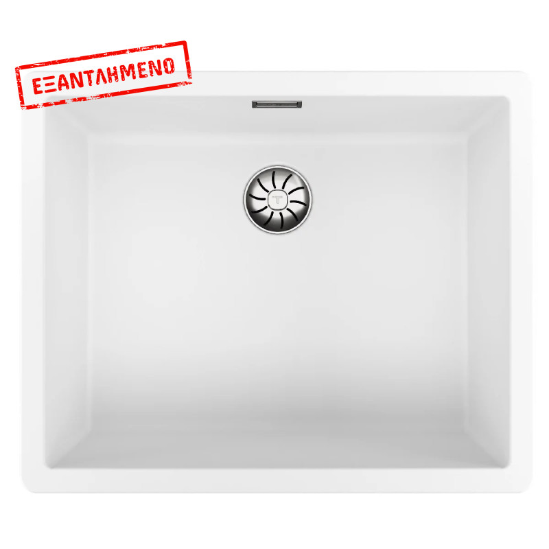 Νεροχύτης απο Συνθετικό Γρανίτη TEKA 1 Γούρνα για Υποκαθήμενη Τοποθέτηση 55.6x45.6 cm RADEA R10 MAESTRO Λευκός 115230053 Νεροχύτης απο Συνθετικό Γρανίτη TEKA 1 Γούρνα για Υποκαθήμενη Τοποθέτηση 55.6x45.6 cm RADEA R10 MAESTRO Λευκός 115230053