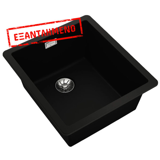 Νεροχύτης απο Συνθετικό Γρανίτη TEKA 1 Γούρνα για Υποκαθήμενη Τοποθέτηση 40.6x45.6 cm RADEA R10 MAESTRO Μαύρος 115230045 Νεροχύτης απο Συνθετικό Γρανίτη TEKA 1 Γούρνα για Υποκαθήμενη Τοποθέτηση 40.6x45.6 cm RADEA R10 MAESTRO Μαύρος 115230045